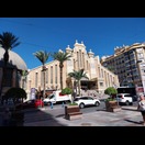 Die Fassade der Markthalle